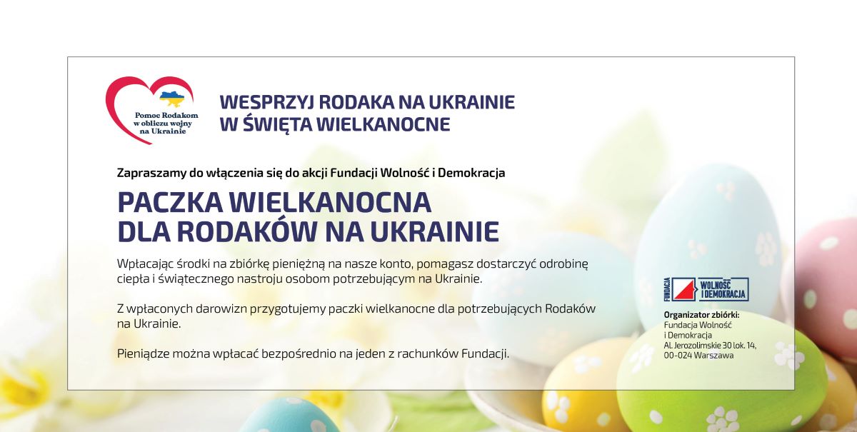 Paczka Wielkanocna dla Rodaków na Ukrainie