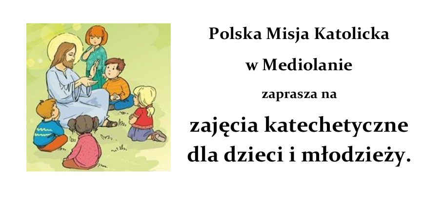 Zajęcia Katechetyczne dla dzieci i młodzieży