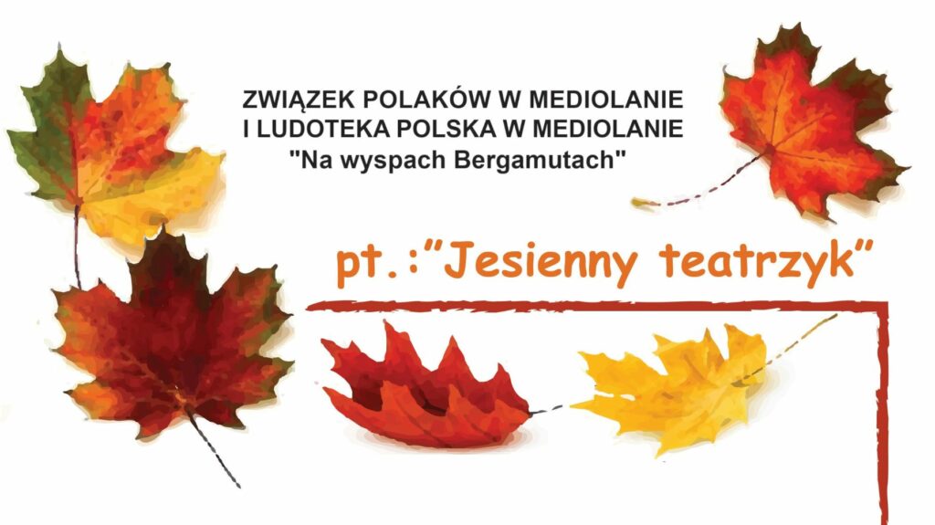 jesienny teatrzyk