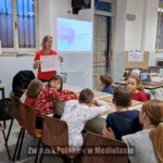 Zdjęcie 3 Prezentacja historii komiksu przez Marię