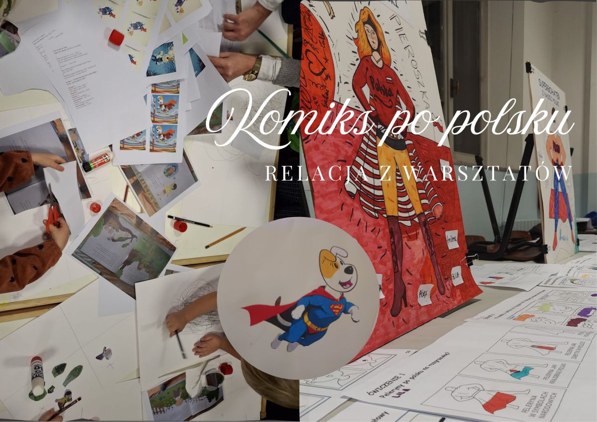 „Komiks po polsku”. Relacja z warsztatów