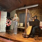 Sopranistka Dominika Zamara i harfista Leonardo Ciacci