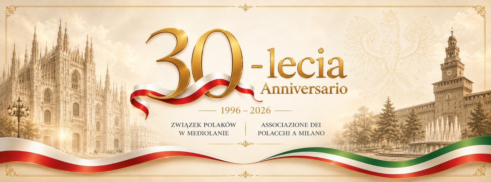 Uroczyste obchody 30-lecia Związku Polaków w Mediolanie